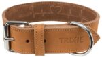 Trixie Halsband Hond Rustic Vetleer Heartbeat Bruin - 38-47 x 4 cm