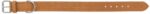 Trixie Halsband Hond Rustic Vetleer Heartbeat Bruin - 55-65 x 4 cm