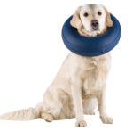 Trixie Beschermkraag Opblaasbaar Blauw - M 40-45 x 11,5 cm