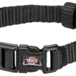 Trixie Halsband Hond Premium Zwart - 22-35 x 1 cm