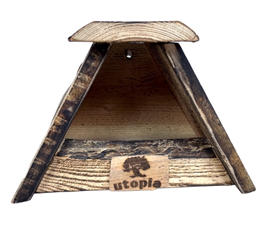 Utopia Nestkast Roodborst / Merel Gebrand Douglas Hout - 28 x 18 cm