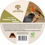 Utopia Nestkast Roodborst / Merel Gebrand Douglas Hout - 28 x 18 cm
