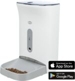Trixie Voederautomaat Smart 2.0 Wit / Grijs - 4,5 l 24 x 19 x 38 cm