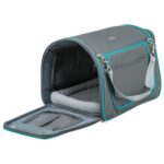 Trixie Reistas Vicky Knaagdier Met Uitneembaar Binnenkussen Grijs - 40 x 27 x 28 cm