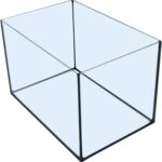 Aquarium Met Zwarte Kit – 30 x 20 x 20 cm