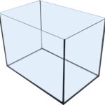 Aquarium Met Zwarte Kit – 35 x 23 x 26 cm