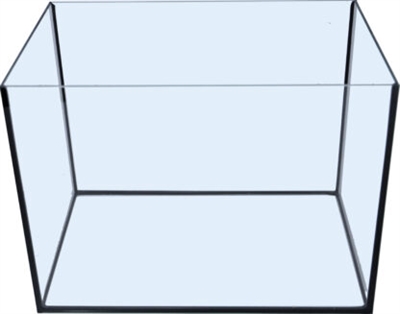 Aquarium Met Zwarte Kit – 35 x 23 x 26 cm