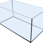 Aquarium Met Zwarte Kit – 60 x 30 x 30 cm