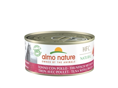 Almo Nature Cat Tonijn / Kip – 24 x 70 g