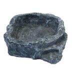 Komodo Voerbak Terraced Grijs – 20 x 16 x 5 cm