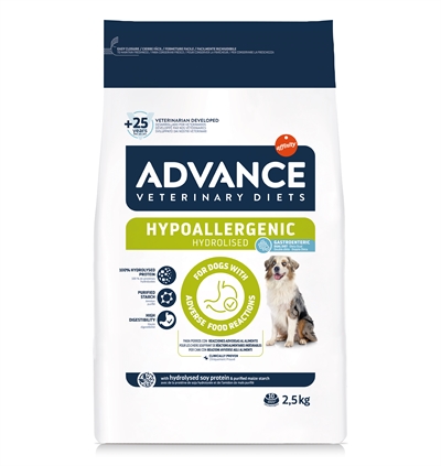 Advance Veterinary Diet Dog Hypoallergenic – 2,5 kg