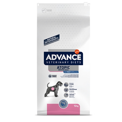 Advance Veterinary Diet Dog Gevoelige Huid Medium / Maxi – 12 kg