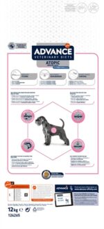 Advance Veterinary Diet Dog Gevoelige Huid Medium / Maxi – 12 kg