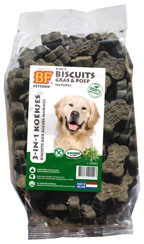 Bf Petfood 3 In 1 Hondenmineralenkoekjes Kruiden – 500 g