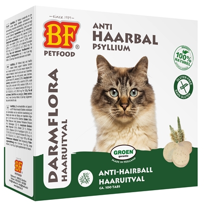 Bf Petfood Kattensnoepje Hairball Bij Haarbal – 100 st