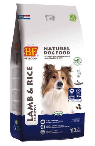 Bf Petfood Lam / Rijst – 12,5 kg