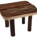 Happy Pet Raw Wooden Platform – 25 x 30 x 18 cm