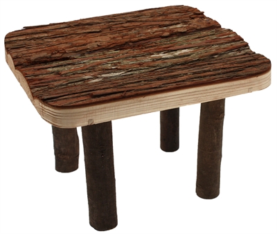 Happy Pet Raw Wooden Platform – 25 x 30 x 18 cm