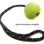 Happy Pet Tough Toys Bal Aan Touw Rubber – JUMBO 33,5 x 8 x 8 cm