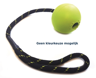 Happy Pet Tough Toys Bal Aan Touw Rubber – JUMBO 33,5 x 8 x 8 cm