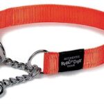 Rogz For Dogs Lumberjack Halfslip Halsband Oranje – 25 mm x 45-70 cm