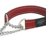 Rogz For Dogs Lumberjack Halfslip Halsband Rood – 25 mm x 45-70 cm