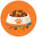 honden-droogvoer-icoon