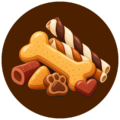 honden-snacks-kauwen-icoon