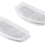 Ebi Pet Water Feeder Carbon Filter Vervanging Voor Mango - 2 stuks 11,5 x 5 x 1,5 cm
