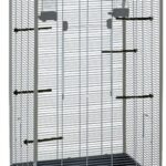 Voltrega Voliere 420 Grijs / Grijs - 65 x 54 x 150 cm