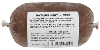 Naturis Hert / Rund - 500 g