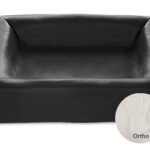Bia Bed Hondenmand Orthopedisch Zwart - Bia-3 70 x 60 x 15 cm