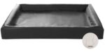 Bia Bed Hondenmand Orthopedisch Zwart - Bia-7 120 x 100 x 15 cm