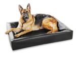 Bia Bed Hondenmand Orthopedisch Zwart - Bia-7 120 x 100 x 15 cm