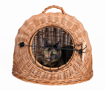 Trixie Rotan Kattenmand Met Deur - ø 50 cm