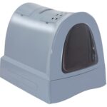 Imac Kattenbak Zuma Met Schuiflade Blauw - 40 x 56 x 42,5 cm