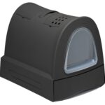 Imac Kattenbak Zuma 2Nd Life Met Schuiflade Antraciet - 40 x 56 x 42,5 cm