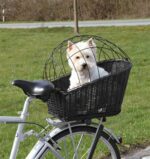 Trixie Fietsmand Met Draadkoepel Achterop Zwart - 35 x 49 x 55 cm