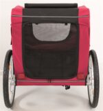 Trixie Hondenfietskar Zwart / Rood - 80 x 75 x 86 cm