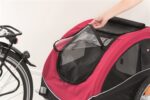 Trixie Hondenfietskar Zwart / Rood - 75 x 63 x 68 cm