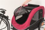 Trixie Hondenfietskar Zwart / Rood - 75 x 63 x 68 cm