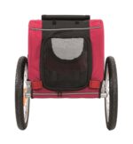 Trixie Hondenfietskar Zwart / Rood - 60 x 53 x 60 cm