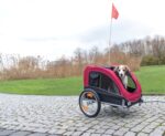 Trixie Hondenfietskar Zwart / Rood - 60 x 53 x 60 cm