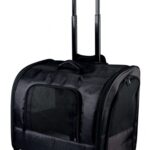 Trixie Reismand Trolley Elegance Zwart - 45 x 31 x 41 cm