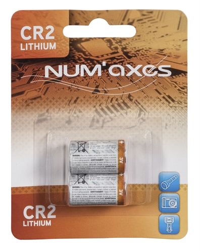 Numaxes Lithium Batterij Cr2 - 3V 2 stuks