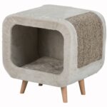 Trixie Alicia Relax Huis Lichtgrijs / Grijs Gemeleerd - 48 x 48 x 38 cm