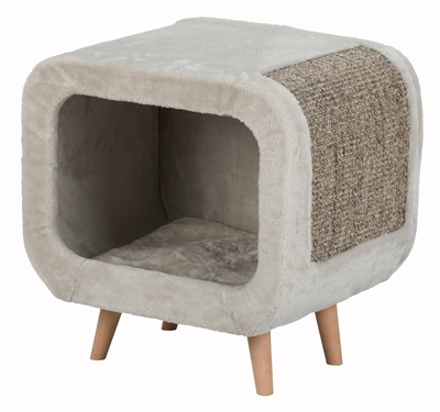 386563.jpg Trixie Alicia Relax Huis Lichtgrijs / Grijs Gemeleerd - 48 x 48 x 38 cm