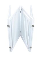 Trixie Hondenhek Met Deur Wit - 60-160 x 81 cm