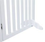 Trixie Hondenhek Met Deur Wit - 60-160 x 81 cm