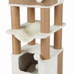 Trixie Krabpaal Lucano Xxl Wit / Taupe - 58 x 48 x 110 cm